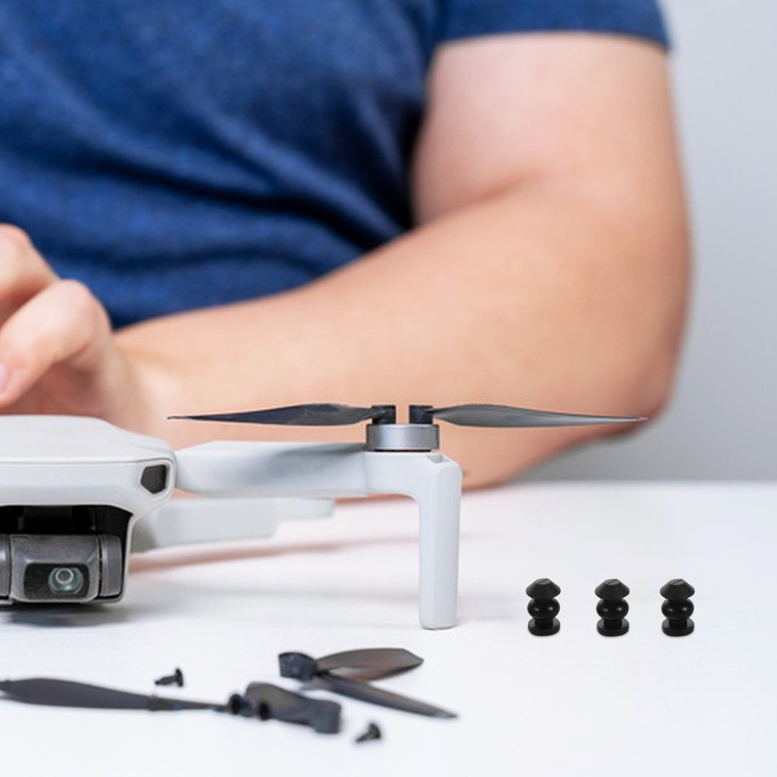 10Pcs Drone Gimbal Shock Absor - đánh giá và giá Drone Gimbal Dampener