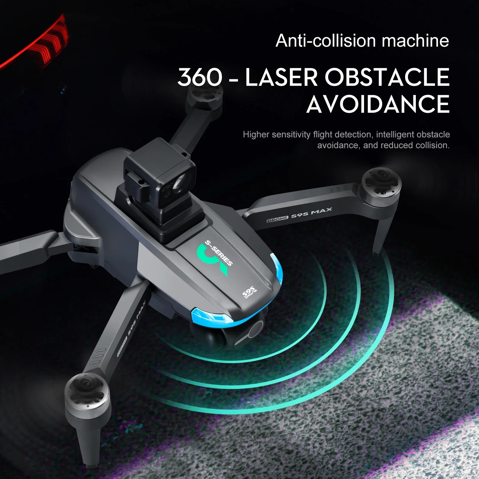 NEW S9S MAX MINI Drone 4K 2-Ax - đánh giá và giá Drone Gimbal 2 Axis