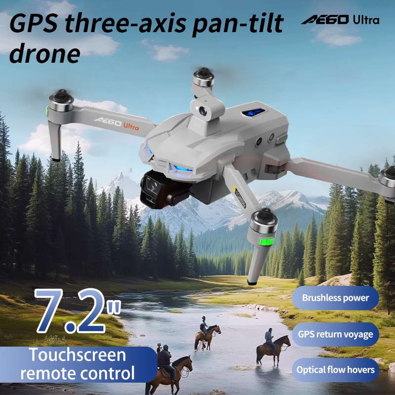 2025 AE60 URTLA GPS Drone 8K C - đánh giá và giá Drone Gimbal Mount