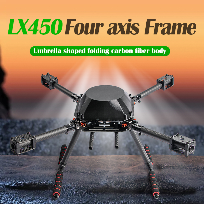 LX450 450mm full Carbon fiber  - đánh giá và giá Drone Gimbal For Mirrorless