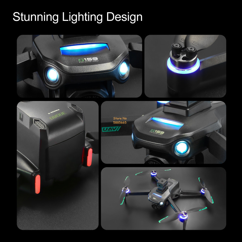8K Dual Camera 5G WIFI FPV Rem - đánh giá và giá Drone Gimbal Brushless