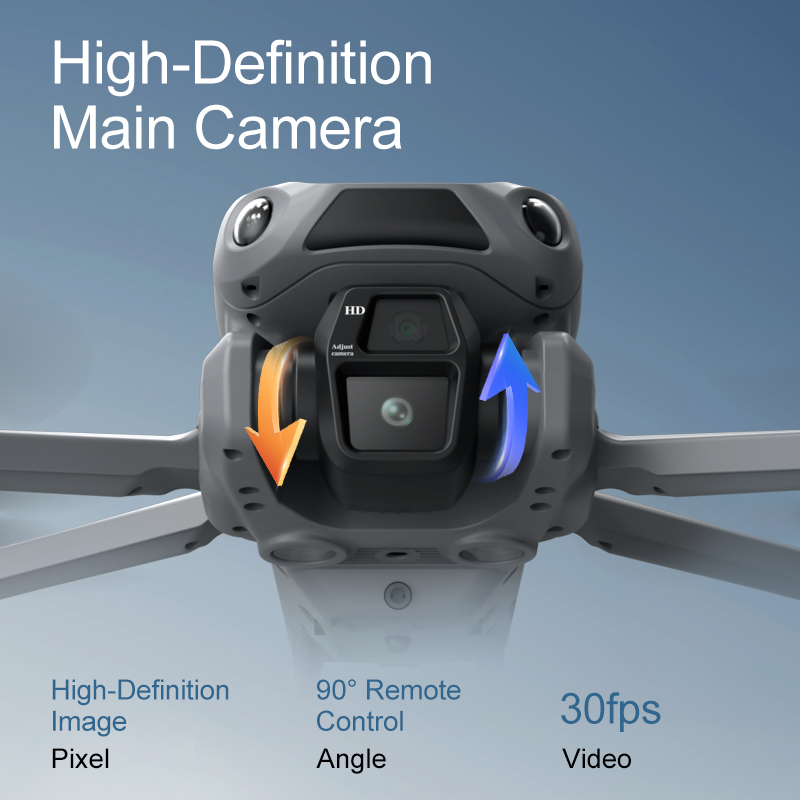 Aerial Photo LF682 Drone 8K HD - đánh giá và giá Drone Gimbal 3 Axis