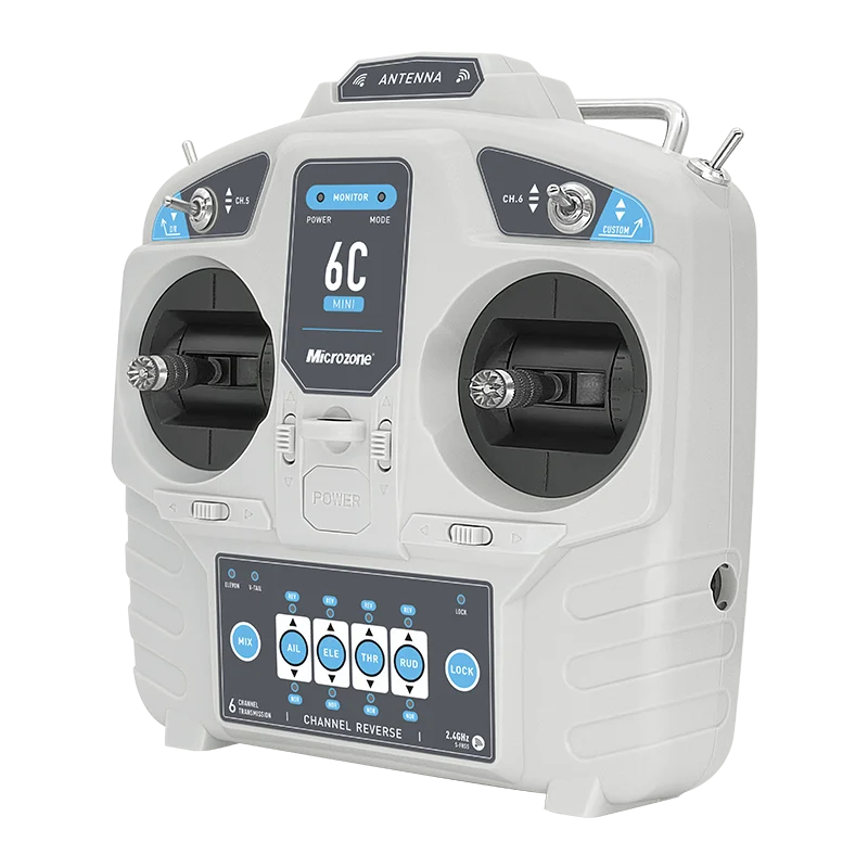 MicroZone MC6C Mini V2 2.4G 6C - đánh giá và giá Drone Gimbal Controller