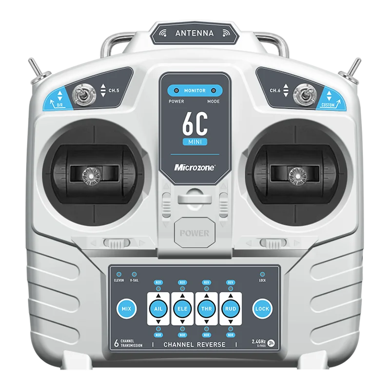MicroZone MC6C Mini V2 2.4G 6C - đánh giá và giá Drone Gimbal Controller