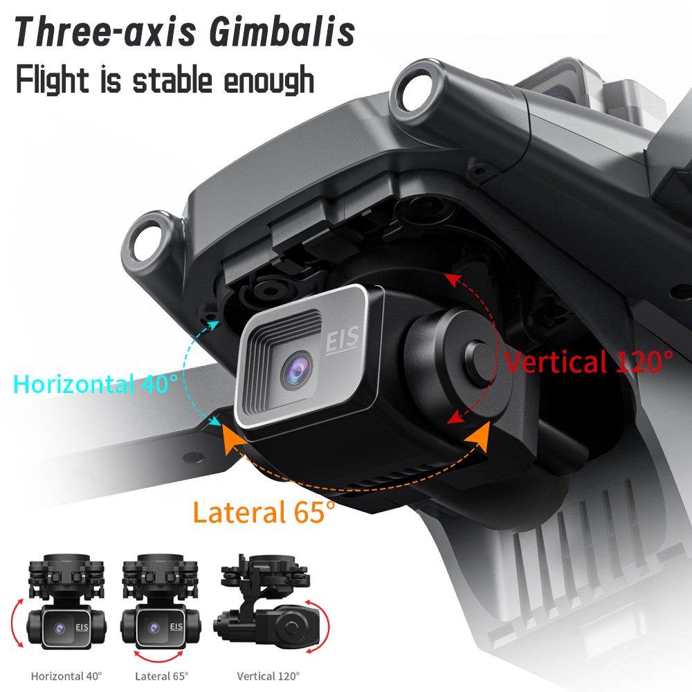 L600 Pro MAX /L600 PRO Drone 4 - đánh giá và giá Drone Gimbal 3 Axis