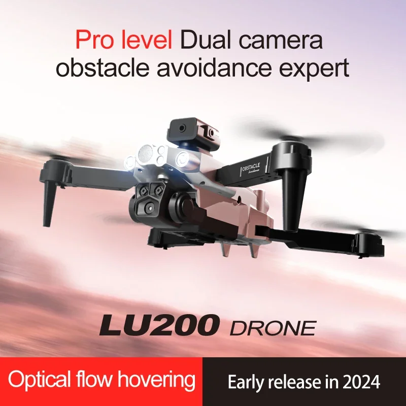 LU200 8K GPS Drone Triple Came - đánh giá và giá Drone Gimbal Mount
