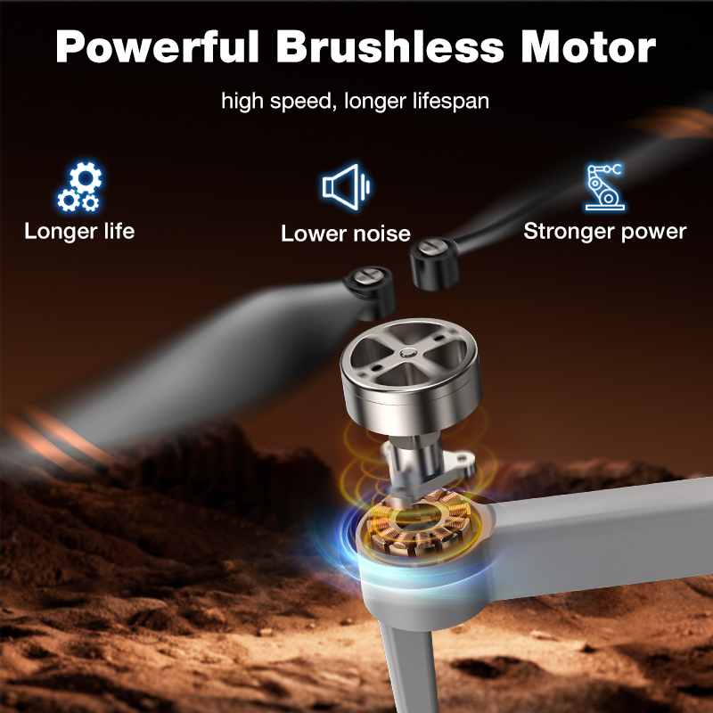 NEW Hot L017 Pro Drone Brushle - đánh giá và giá Drone Gimbal 3 Axis