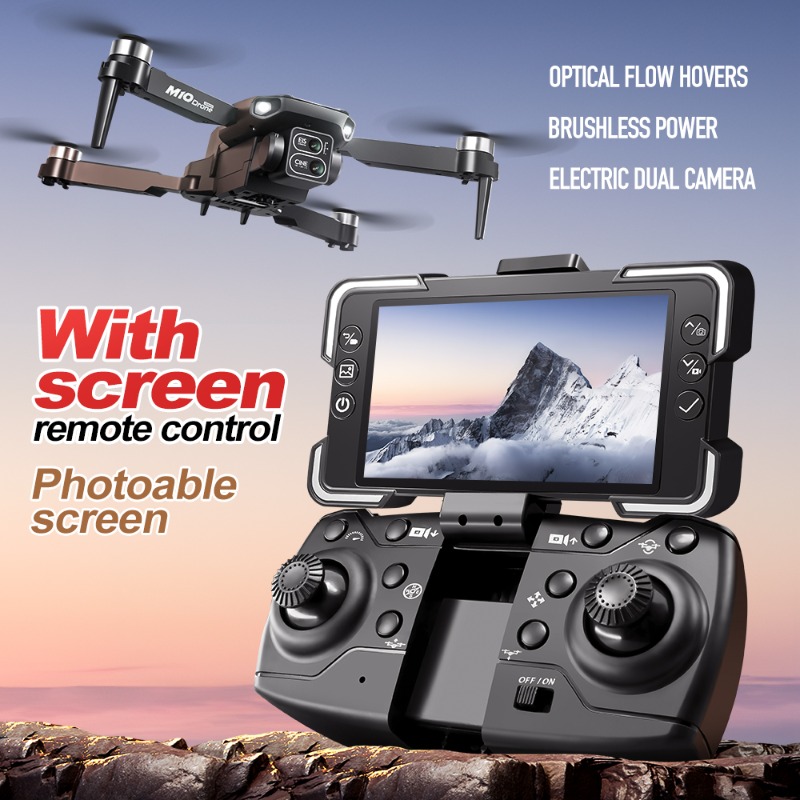 M10 Camera Drone Remote Contro - đánh giá và giá Drone Gimbal 2 Axis